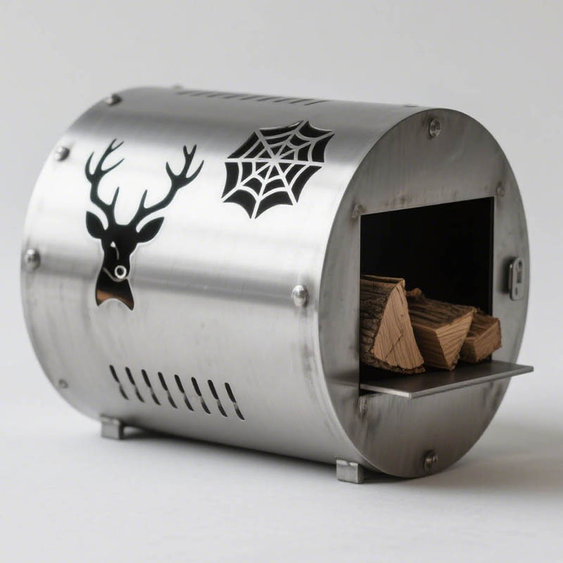 Уличный очаг для семьи