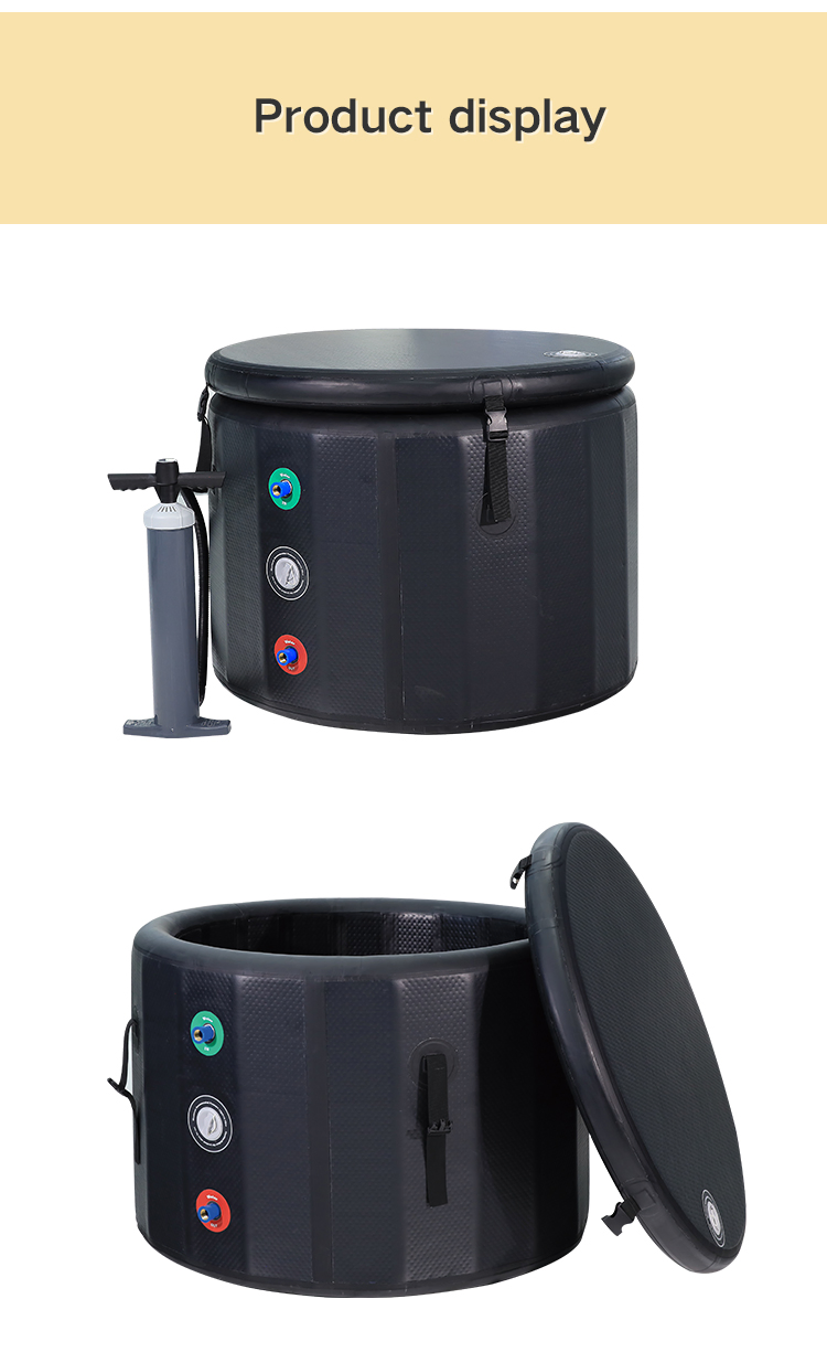 Надувная ванна для ледяной терапии и восстановления