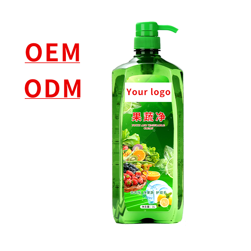 OEM/ODM Multi-Purpose Fruit and Vegetable Cleaner Dishwashing Liquid That Cleans The Dishes