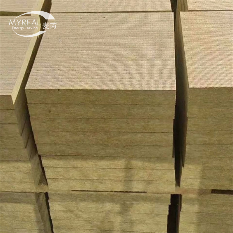 Building Material 64kg/M3 Rock Wool Thermal Insulation Rockwool Blanket/Roll