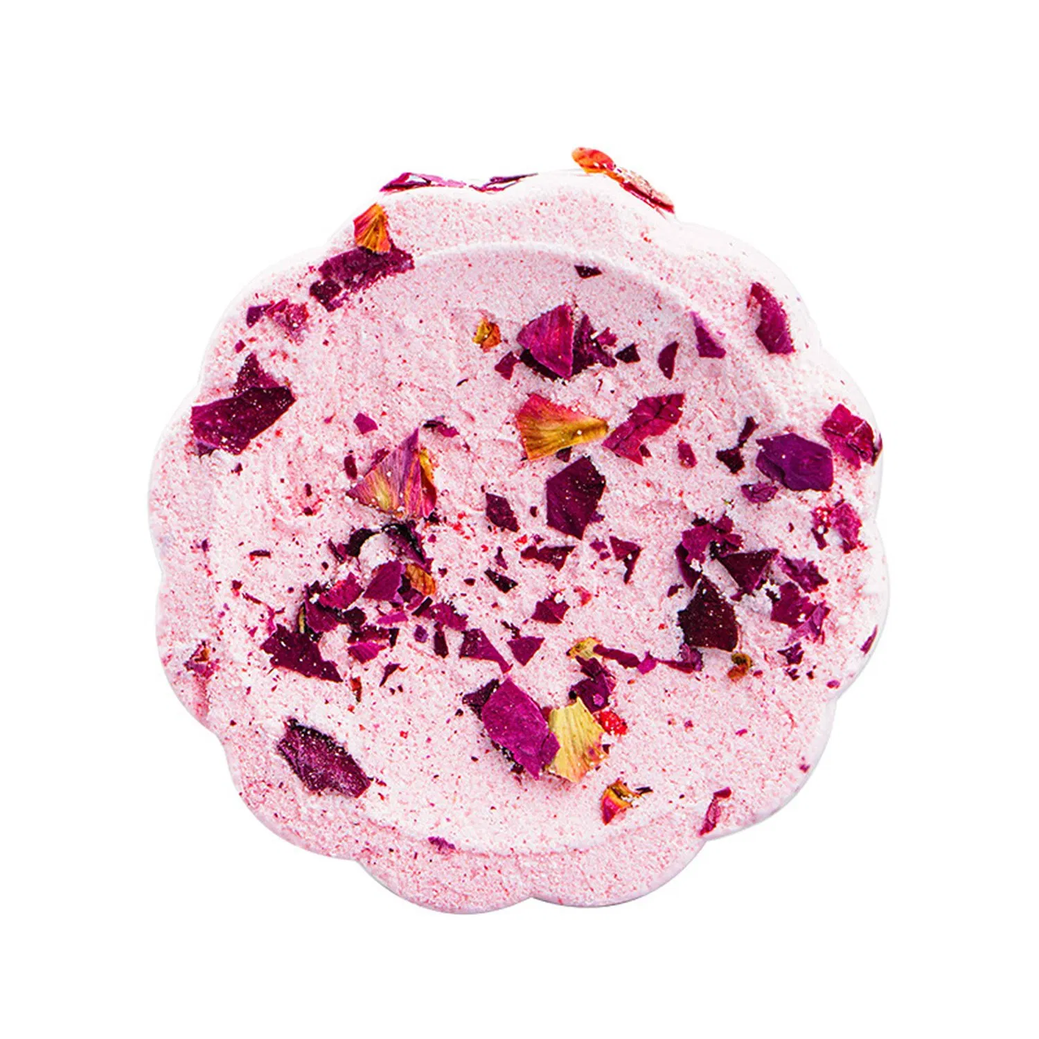 Indulge in Luxurious Rose Petal Bath Salt Balls for Relaxation