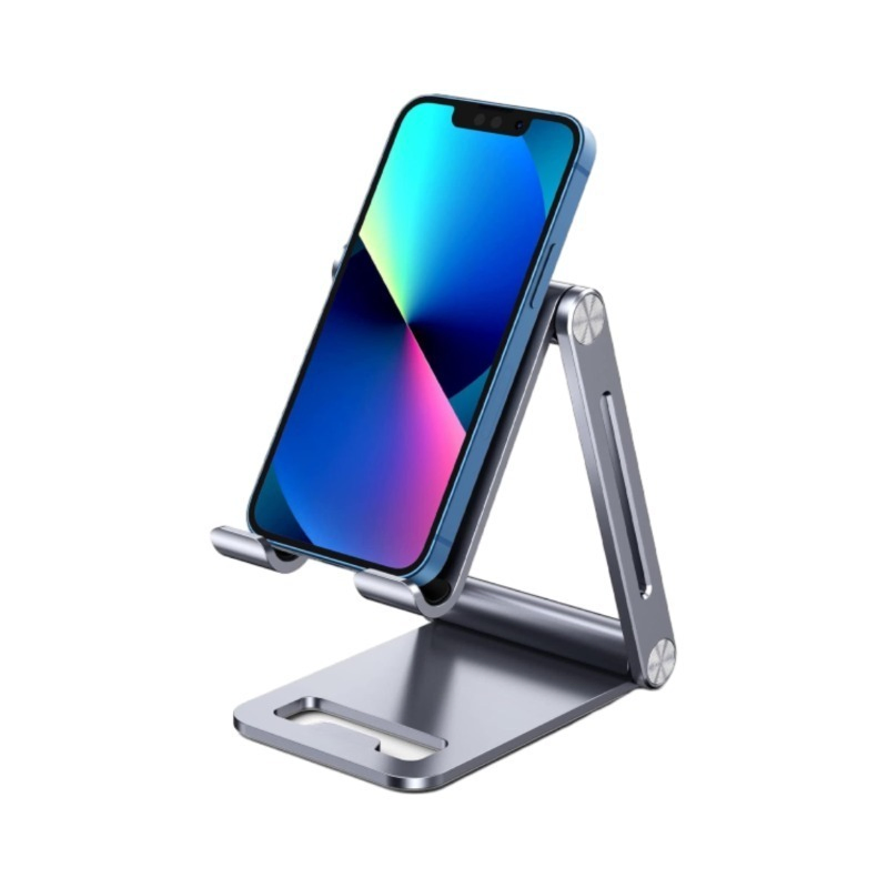 Promotional Foldable Sleek Design Aluminum Metal Mobile Phone Holder