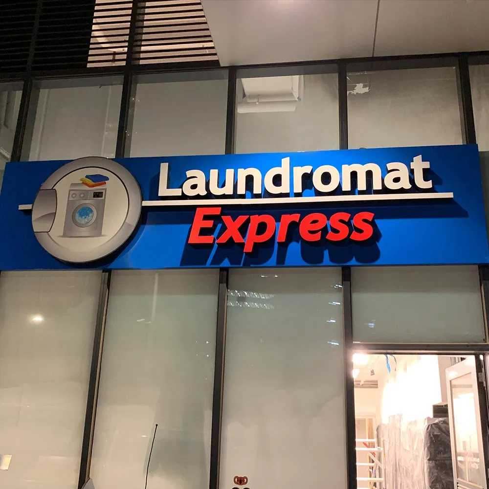 Custom Made Advertising LED Frontlit Channel Letter Signs for Business