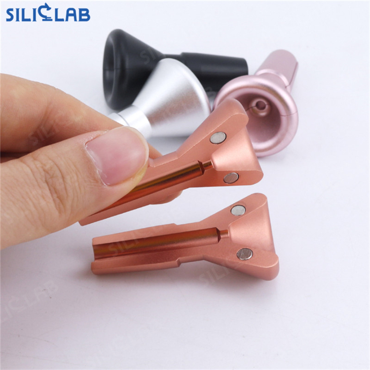 14mm Smoking Accessories Metal Tobacco Bowl Pot Strong Magnetic Detachable Two Half Design