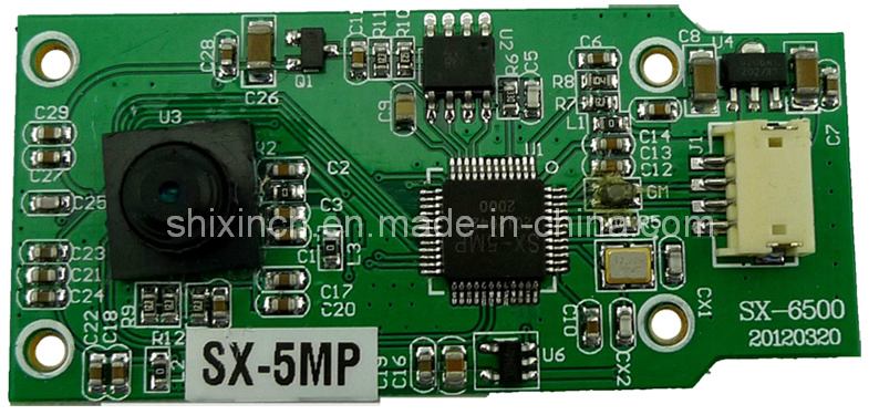 USB 5.0 Megapixel Camera with HD Resolution Mini Camera Module (SX-6500)