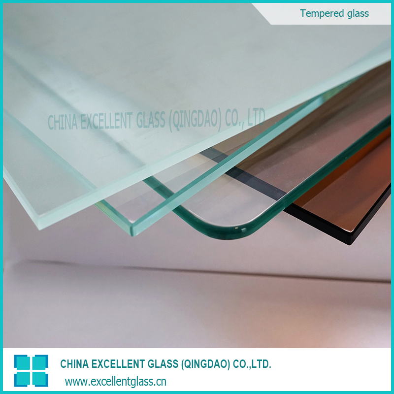 8mm, 10mm, 12mm Tempered Glass, Railing Glass, Shower Doors Glass