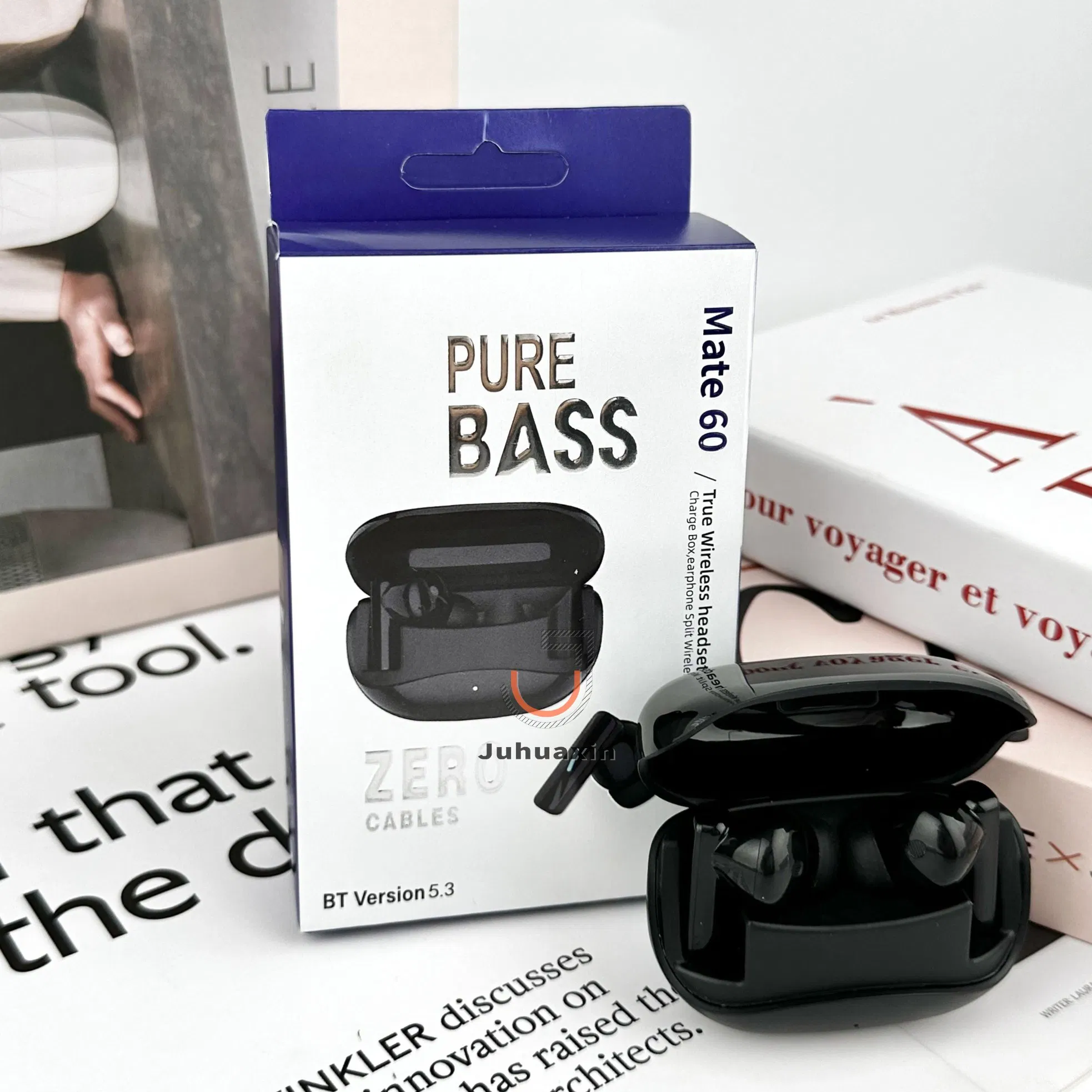 Mate 60 PRO Anc Enc Wireless Headphones Electronics Earphones Earbuds Blue Tooth Earphone with Anc Enc