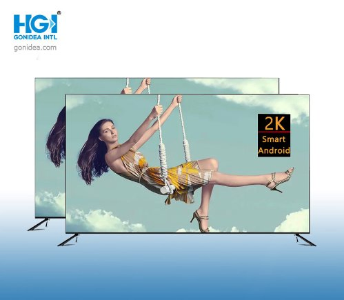 Home Appliances 43" LED Smart TV Android TV Hgt-43