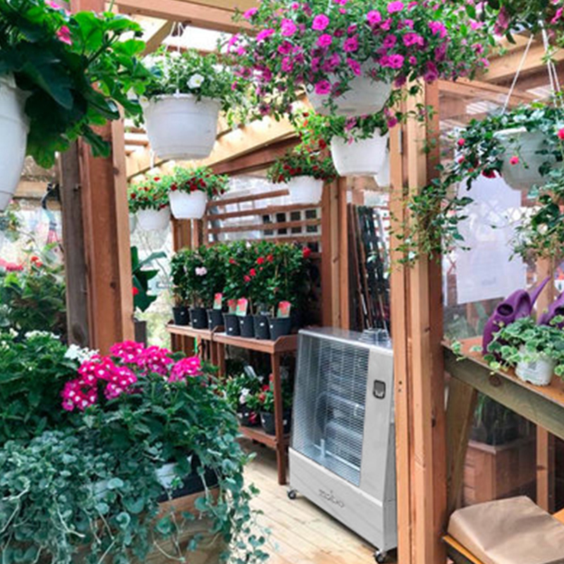 High-Efficiency Diesel Infrared Radiation Heater CE Certified, Suits Exhibition Halls, Logistics Centers