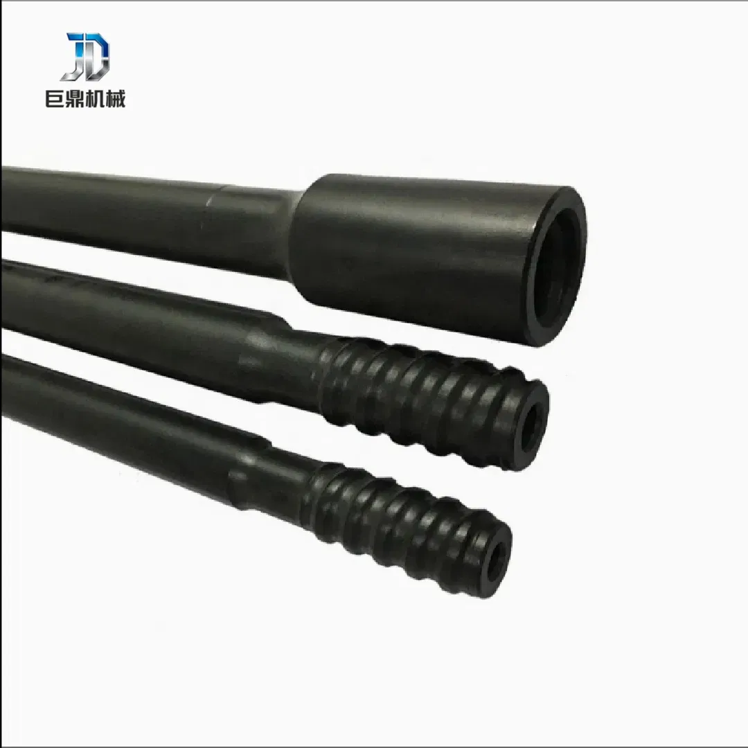 Tunnel Excavation Threaded Extension Rod for Reinforced Drilling Rigs