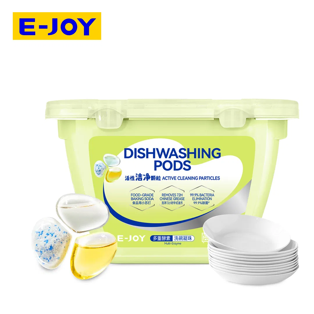 Ultra Effective Dishwashing Pods Tackle Tough Grease and Dried-on Stains in Every Wash