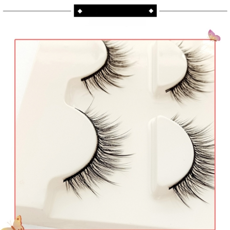The Delicate, Natural, Thick and Curled False Eyelashes