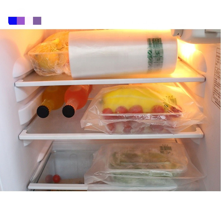 Recyclable Clear Flat Bottom Gusset Bags for Cat Dog Food Fruit Display Packaging