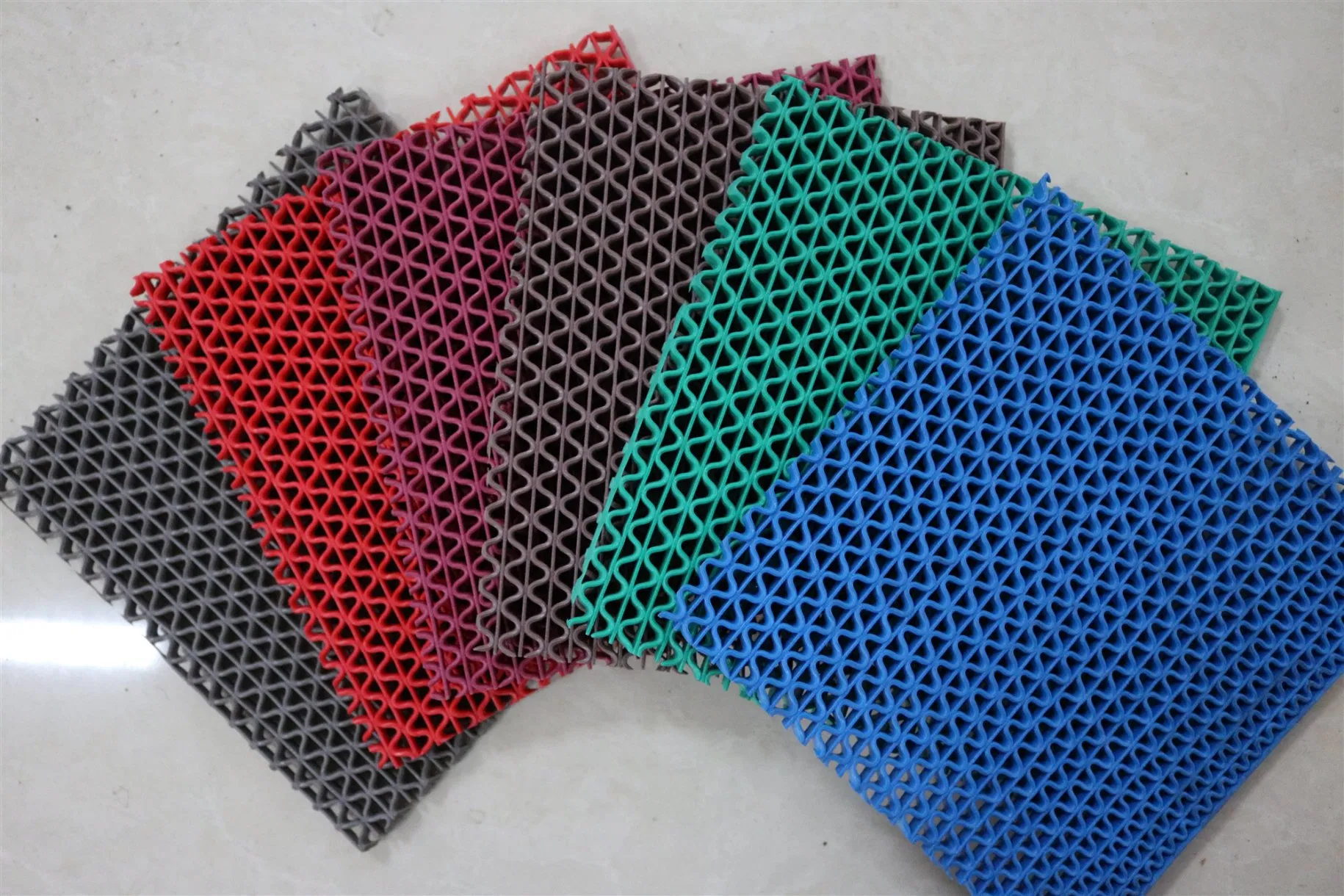 Competitive Price Waterproof Anti Slip PVC S/Z Kitchen Mat Set
