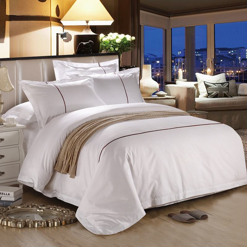 Luxurious 100% Cotton 600 Thread Count Bedding Sets for Hotel Home