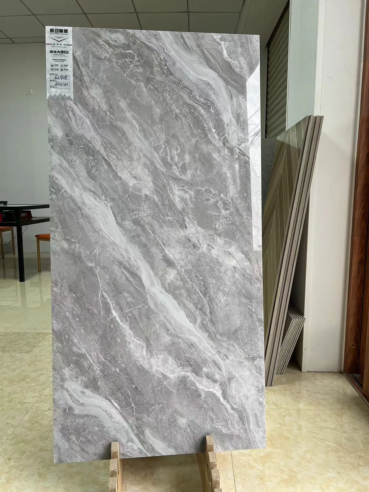 600*1200mm Glazed Polished Porcelain Tile Floor Tiles for Building Material