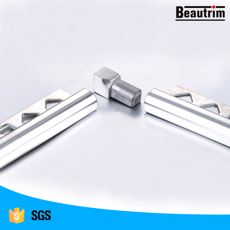 Stainless Steel Premium 6mm 8mm Tile Edge Trim