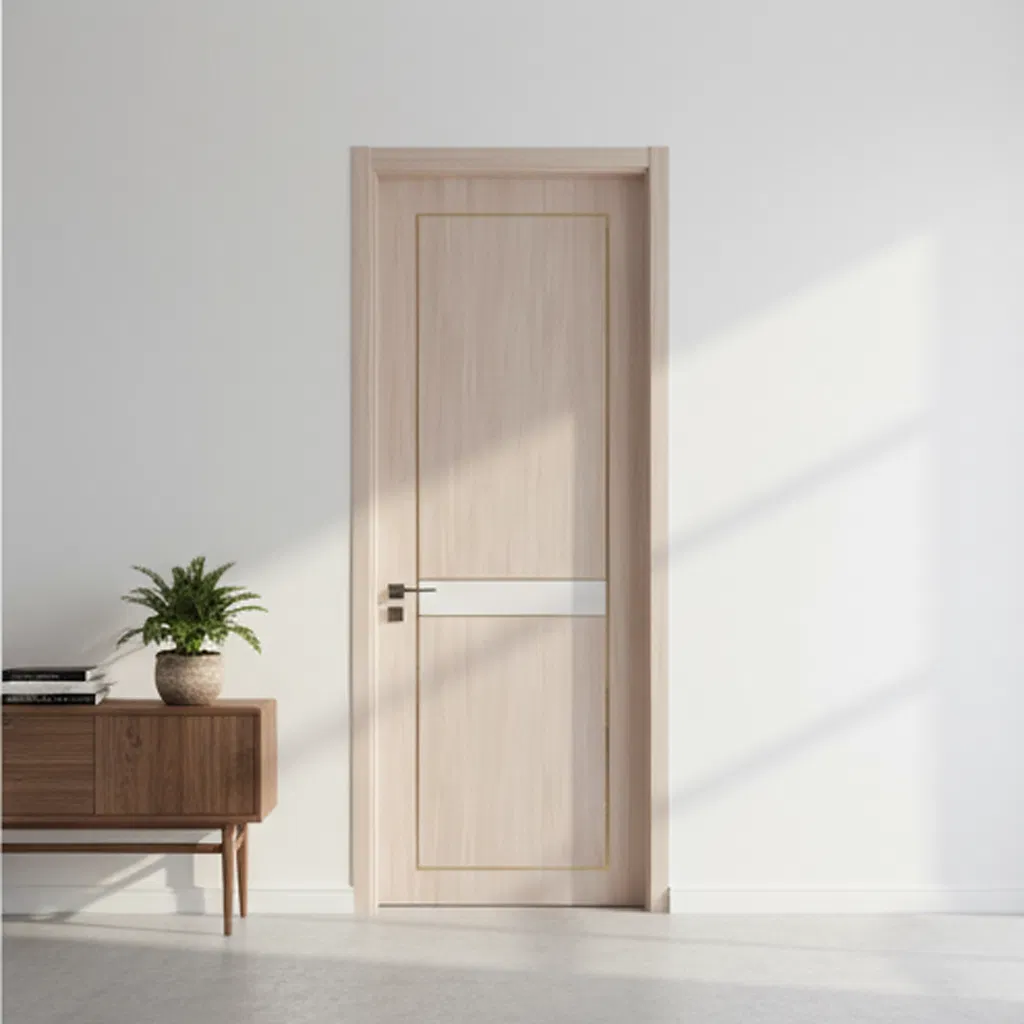 Price Cheap Majoys Factory Customized Entry Plywood Bedroom Fire Internal Hospital PVC/WPC Door