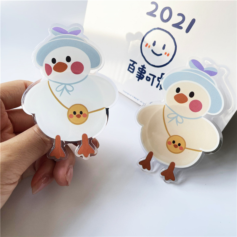 Custom Animal Epoxy Resin Acrylic Grip up Mobile Poppings Phone Holder