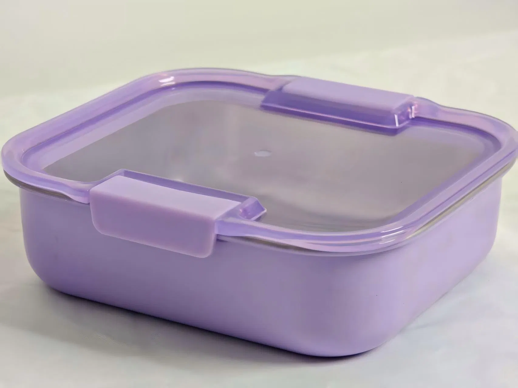 Durable Heat-Retentive Non-Toxic Stainless Steel 600ml Lunch Box for Camping