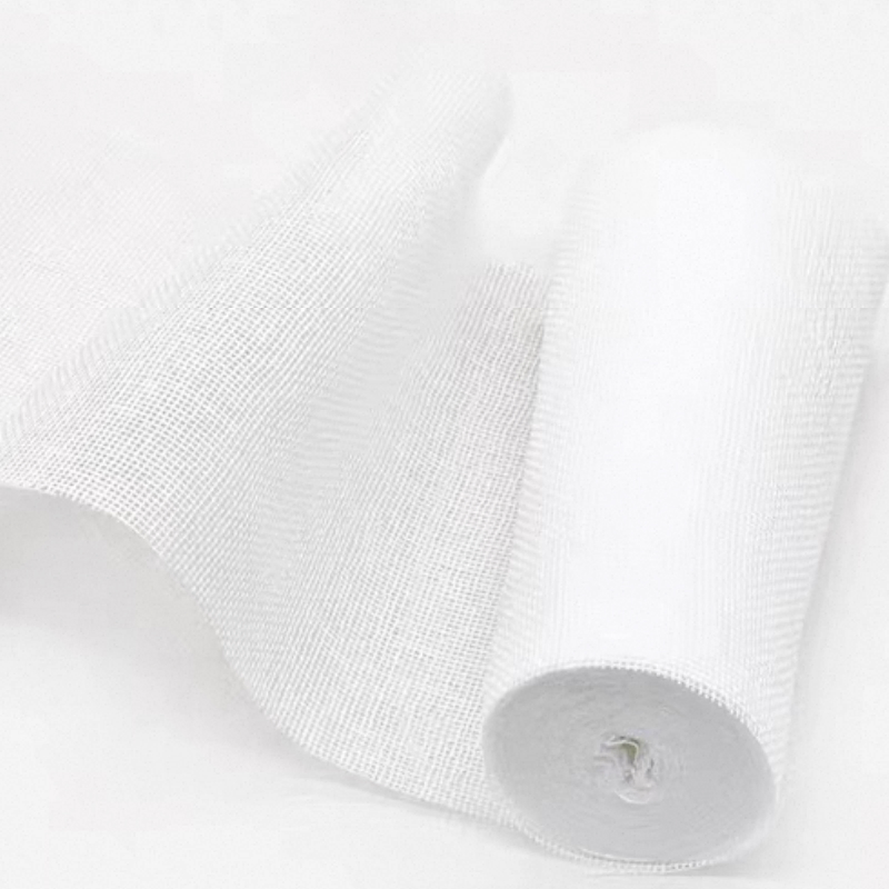 Medical Absorbent Cotton Gauze Bandage, Gauze First Aid Bandage