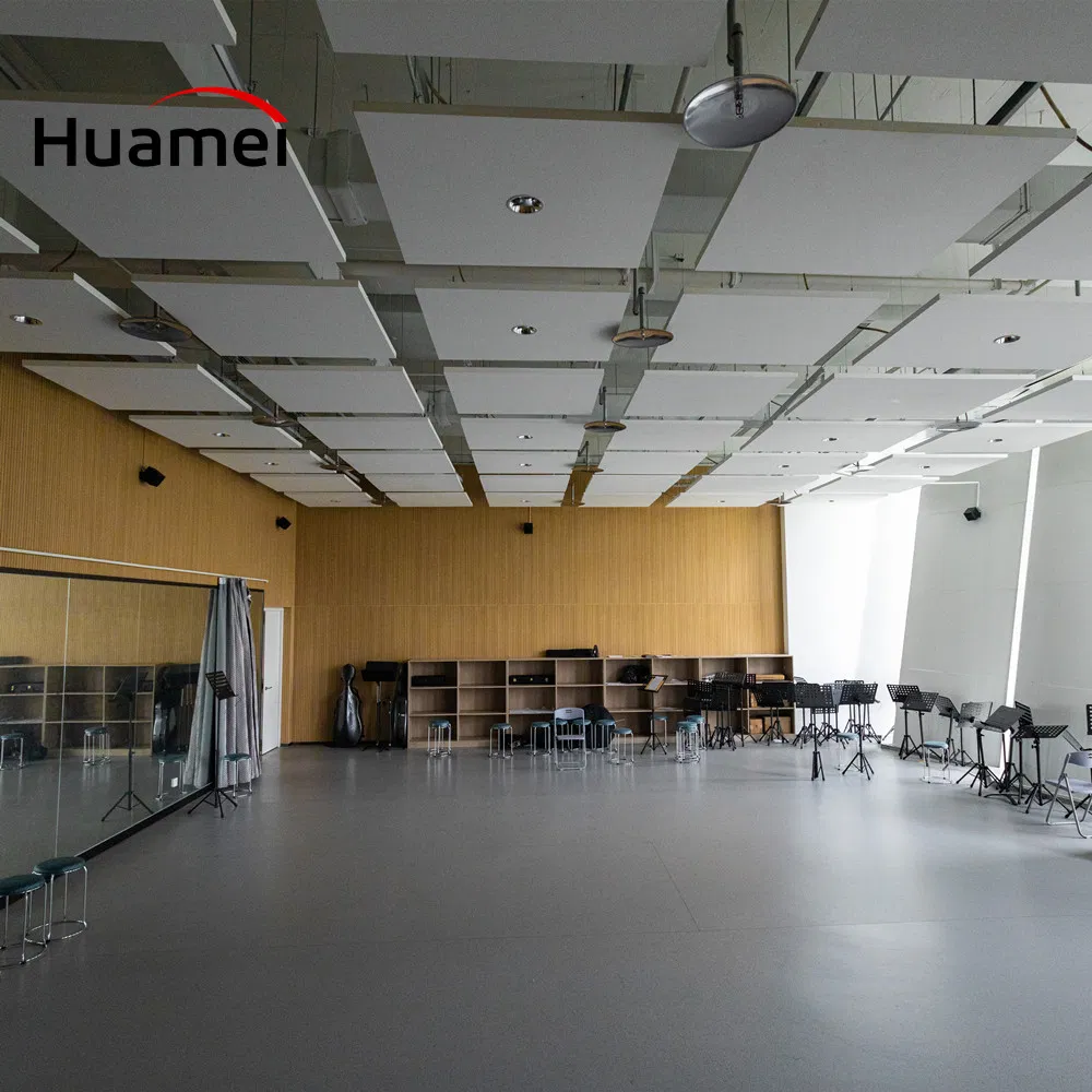 Sound Absporption Fiber Acoustic Panel Acoustic Wall Panel for Music Room