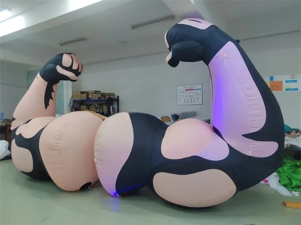 Advertising Inflatable Muscle Man for Outdoors Exhibition