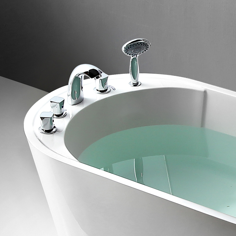 Экологичная акриловая отдельностоящая ванна для взрослых