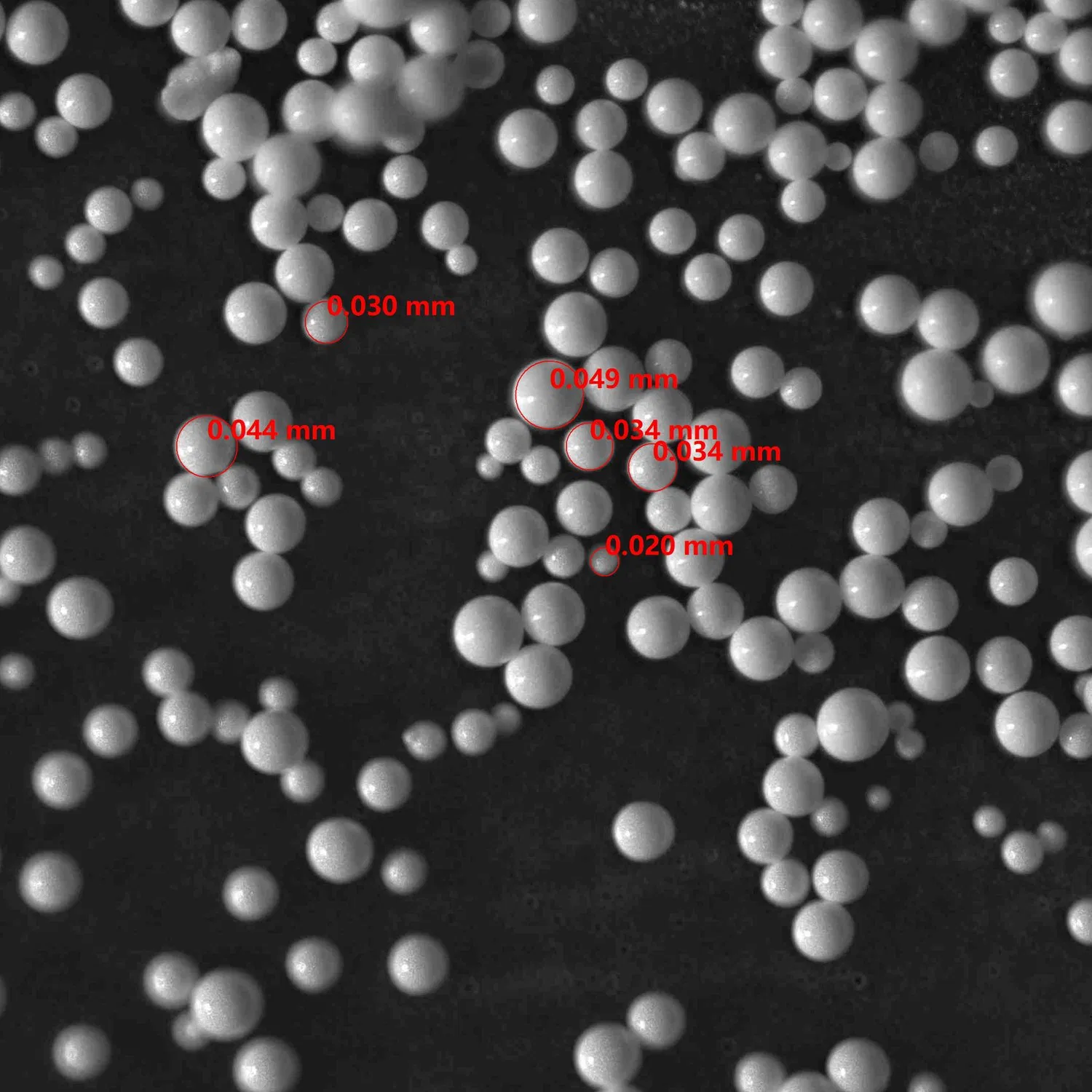 Zirconia Oxide Turbine Blade Ceramic Shot Peening Beads for Aerospace