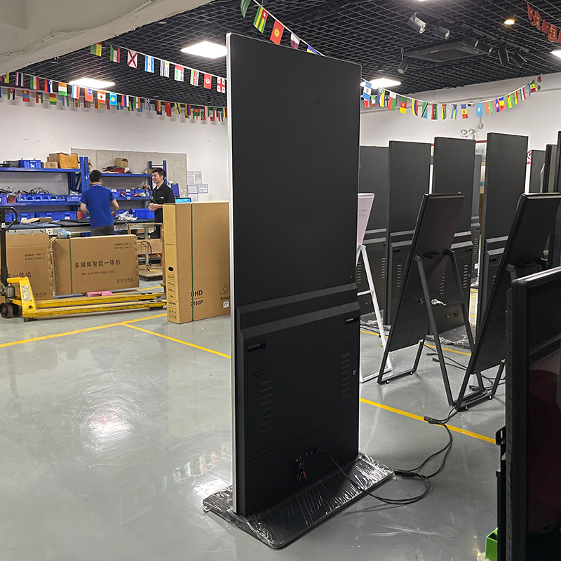 43 49 55 65 Inch Vertical Indoor Touch Kiosk Totem Smart TV WiFi Android Outdoor Digital Signage Billboard LCD Display Advertising Screens