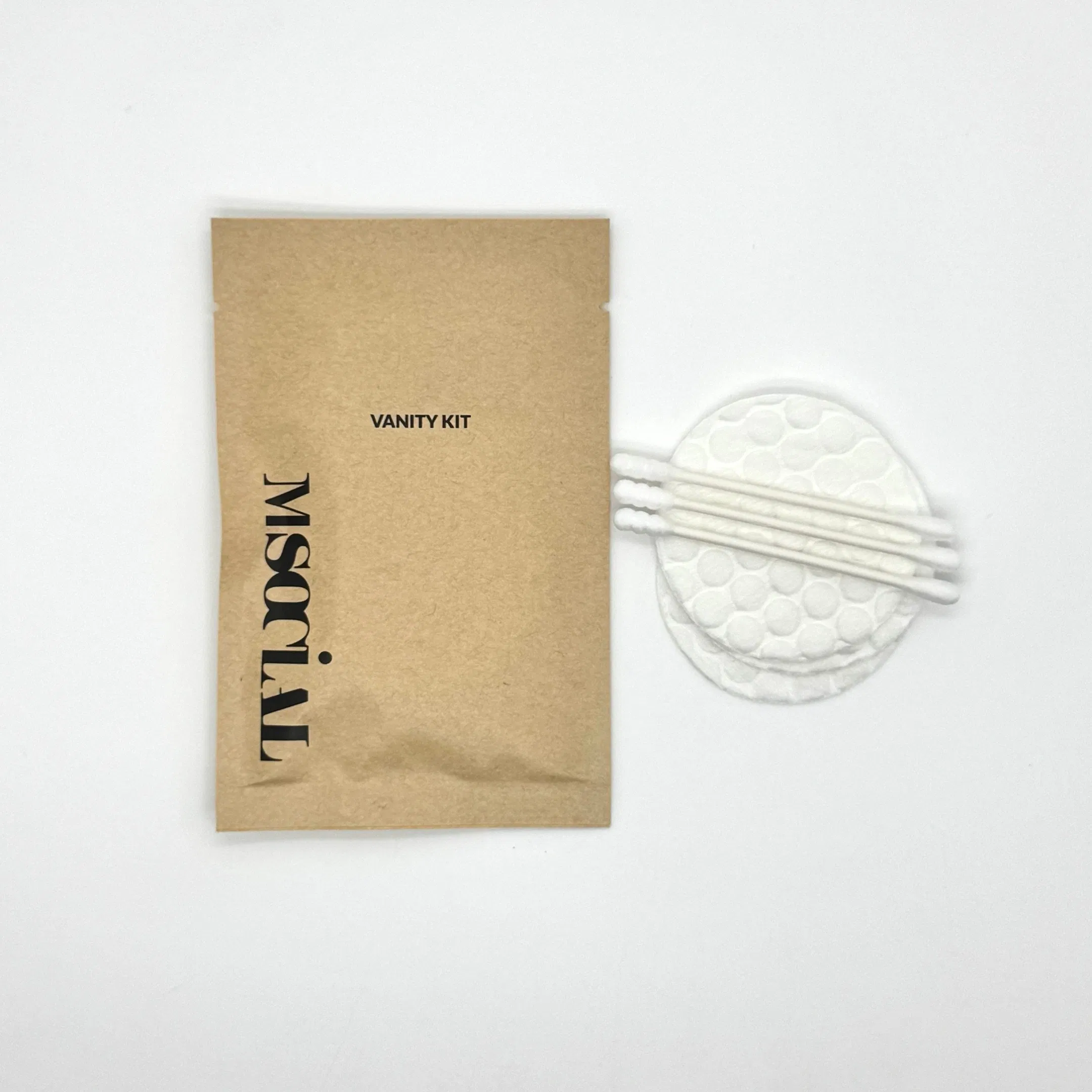 Environmentally Friendly Biodegradable Kraft Paper Bag Hotel Supplies Set 01