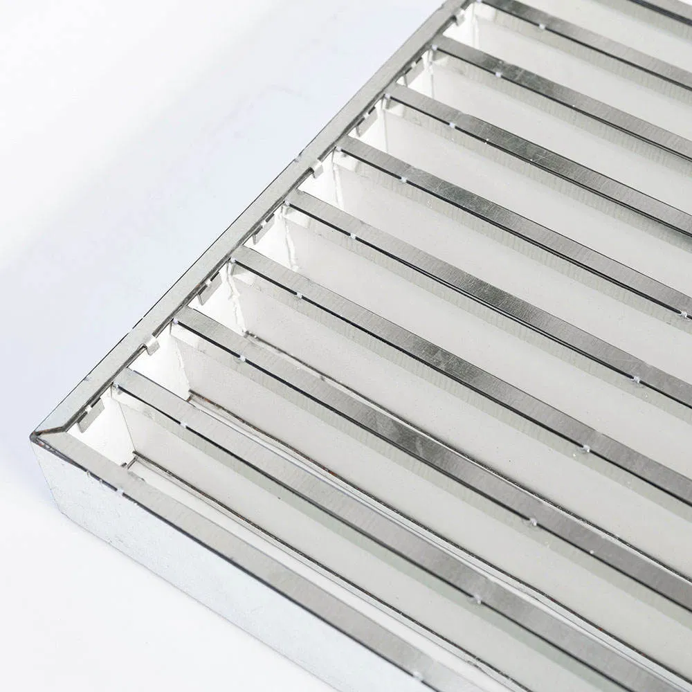 Customized Intumescent Transfer Grille for Doors Fire Rated Office Furniture Air Vent Aluminium-Grill-Mesh