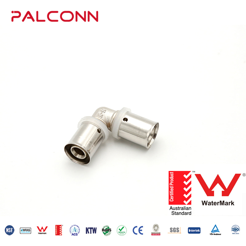 Pex Crimp Fittings with Dzr Brass Watermark Approval