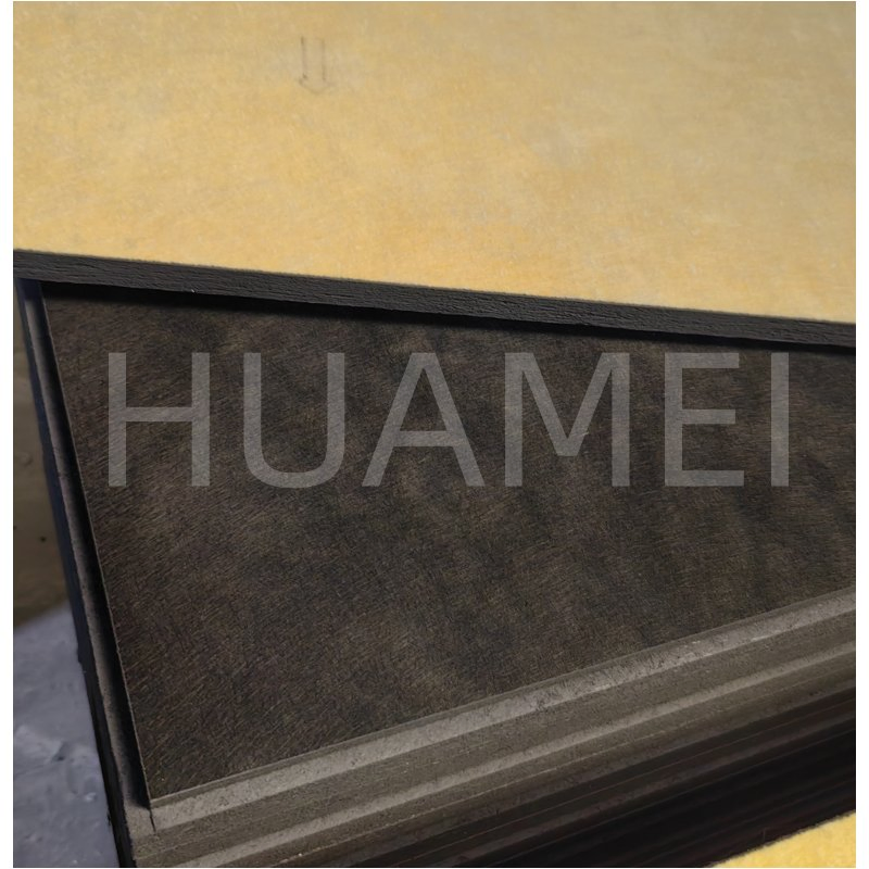 Hot Selling Fiberglass Acoustic Ceiling Black Color Square Edge