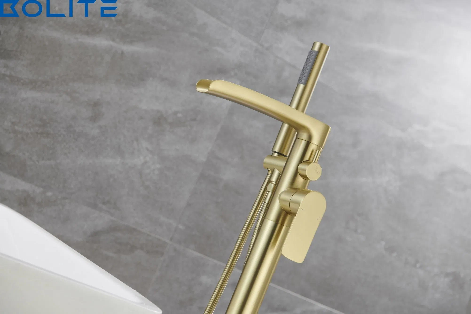 Factory Supply Stainless Steel Floor Mounted Bathtub Faucet Independent Bathtub Faucet Floor Mounted Bathtub Faucet