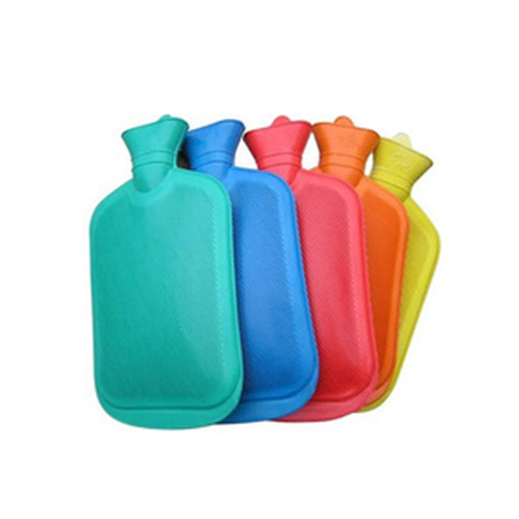 1000ml Cheap Water-Filling Hand Foot Warmer Colorful Hot Water Bag with Cover