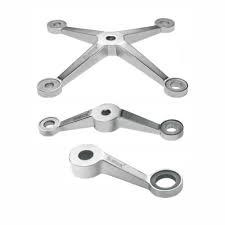 304 316 Stainless Steel 3 Armsglass Wall Spider Holder Clamp