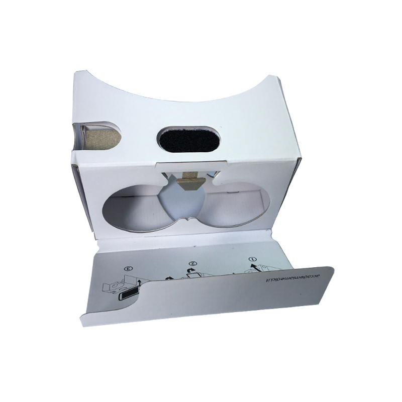 Second Generation 2.0 Google Cardboard Glasses Cardboard Paper Vr Glasses Virtual Reality 3D Mobile Phone Magic Mirror