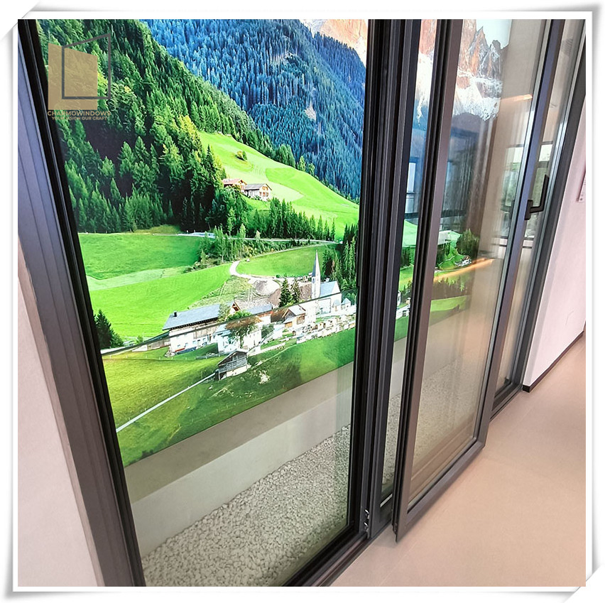 Narrow Frame Sliding Tilt Dual Mode Rain Safe Ventilation Drift Door