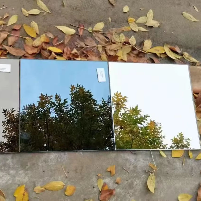 Factory Wholesale 2mm Single Coated Silver Mirror Glass for Decoration