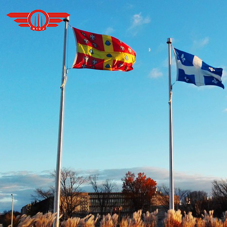 Heavy Duty Holder Country Flags Stand Taper Flag Pole Mounting Bracket Outdoor Large Flagpoles