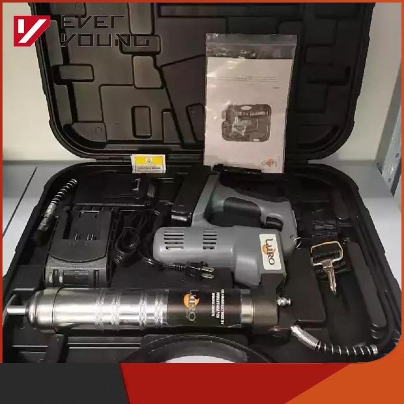 Cordless Electric Battery Grease Gun 18V Lubricating Operations Grease Pump Rechargeable 1500mAh Electric Grease Gun Direct Manufacturer