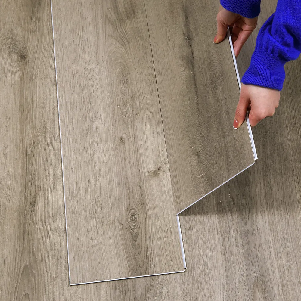 Global Bestseller Waterproof Wood Laminate Floor/Flooring Click Lock Vinyl Floor Vinyl Plank Floor