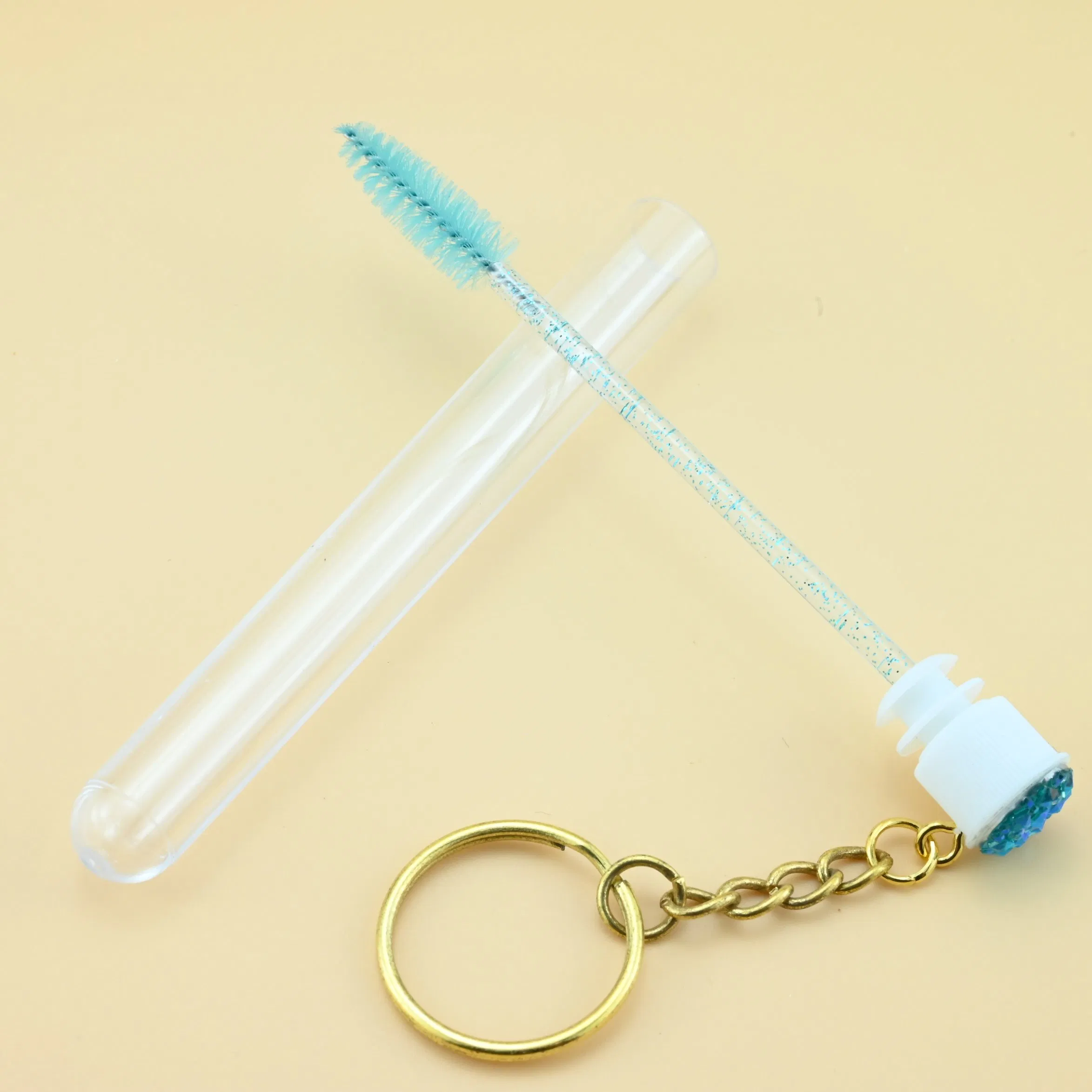 Eyelash Brush Tubes with Crystal Lash Mascara Wands Eyebrow Comb Spoolies Container Lash