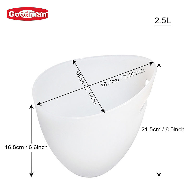 Modern Frosting Plastic Ice Bucket Party Cooler Beer & Beverages for Outdoor & Indoor Use