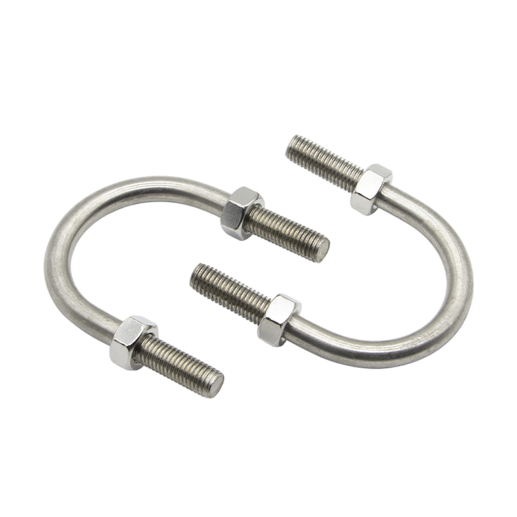 Factory Directly Customized Sale 304 316 Square U Bolt and Nut Customized