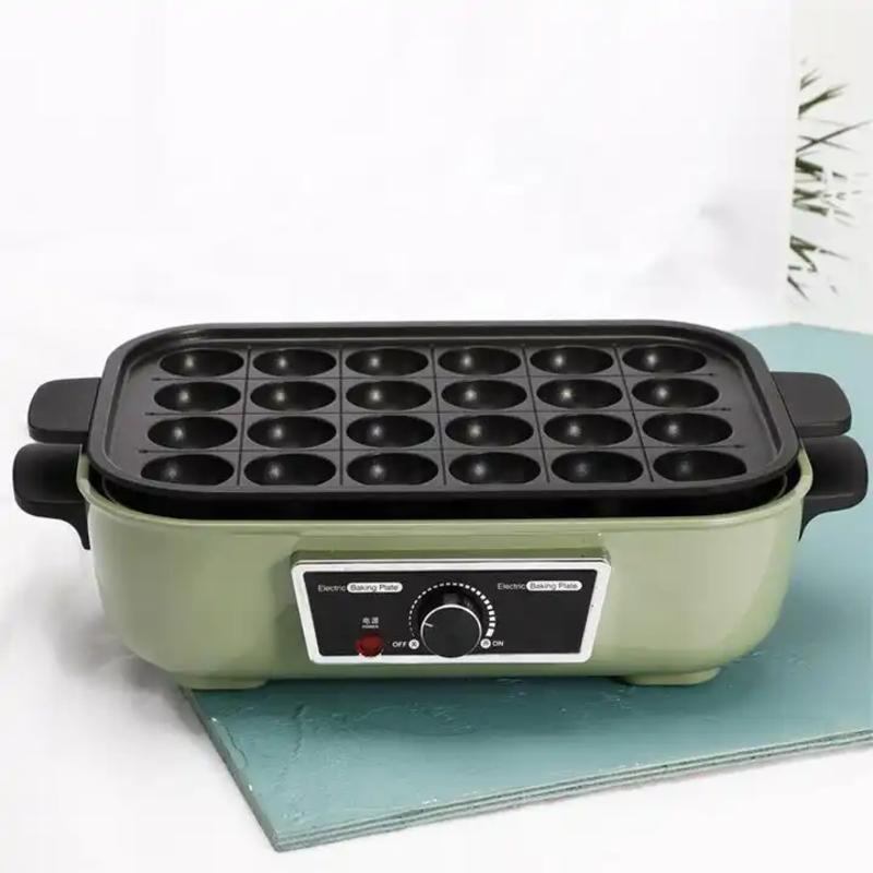 Electric Multi Function Baking Pan Electric Grill Cookware Non Stick Coating Hot Pot