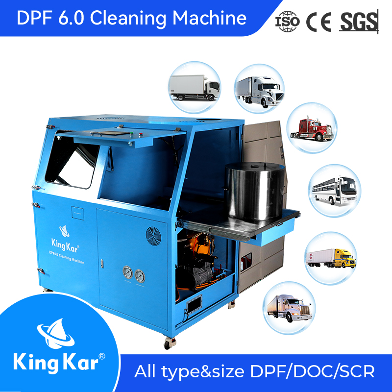 Машина для очистки сажевых фильтров DPF и SCR