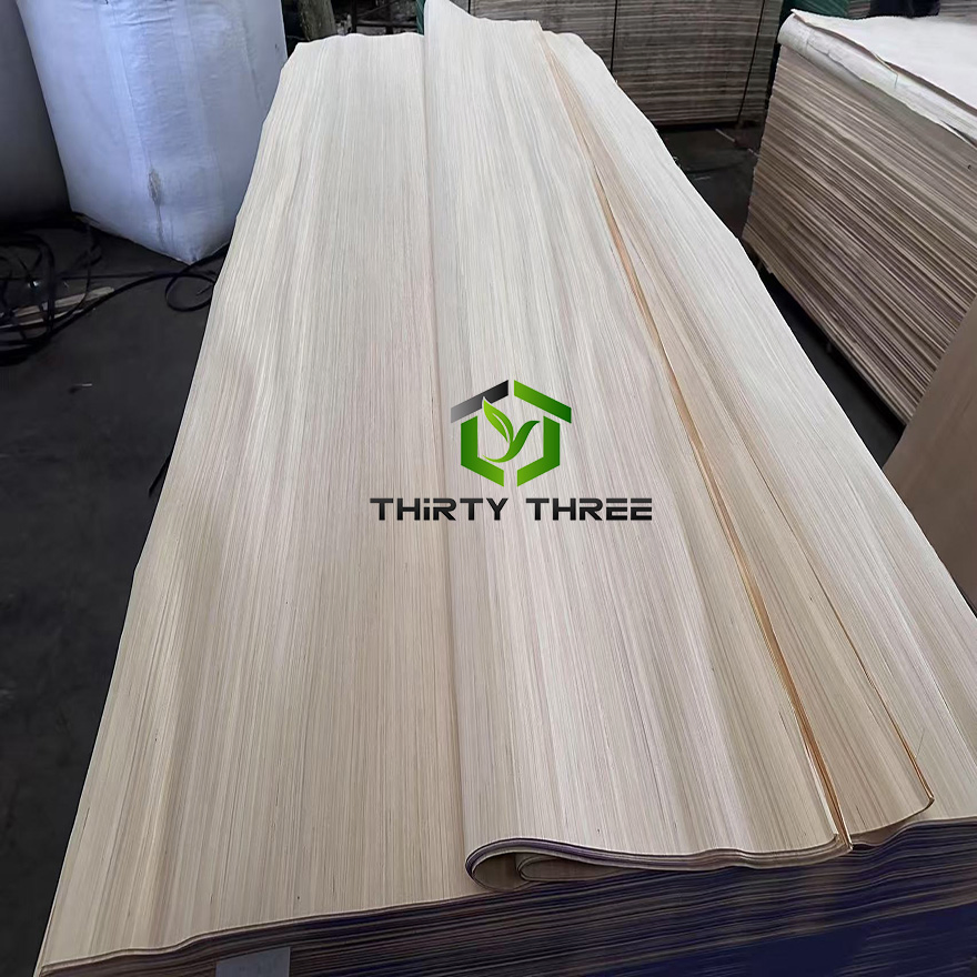 Decorative Factory Direct Sale Veneer Timber Recon Poplar Wood Veneer with High Quality