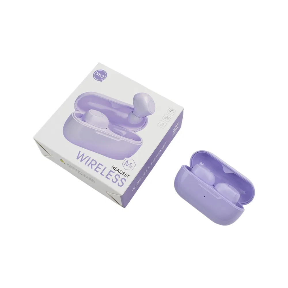 Беспроводные наушники TWS M12, спортивные, влагозащищенные